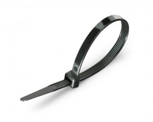 Стяжки нейлоновые КСС 4*300 черный (100шт.) Fortisflex