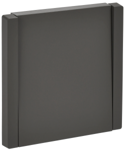 Переключатель 1-кл 10А C/У проходной Серый Forte&Piano