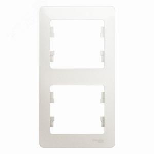 Рамка 2-я вертикальная Перламутр Glossa