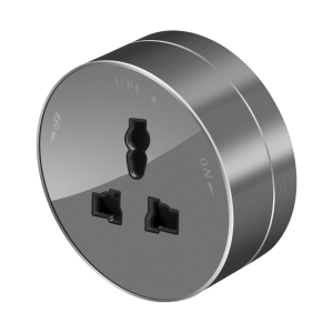 Розетка 1-м 13А/250В Графит MultiTrack Systeme Electric