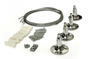 Комплект подвесов LP-КПТ на тросах для панели cд NEOX