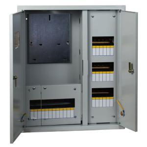 Щит металлический учетный встраиваемый 3фазный/48 модулей 620х660х165 двухдверный IP31 ЩРУВ 3/48  EKF