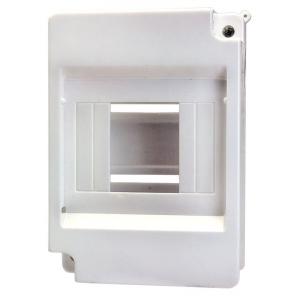 Бокс пластиковый КМПн 1/4 IP20 белый  EKF