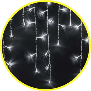 Гирлянда Бахрома 2*0,5м (3,5м) IP44 230V белый NGF-I01-100CW-8-3.5m-230-TR-IP44 Navigator