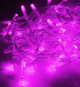 Гирлянда светодиодная 50LED провод 6.5м 8 режимов мигания Космос