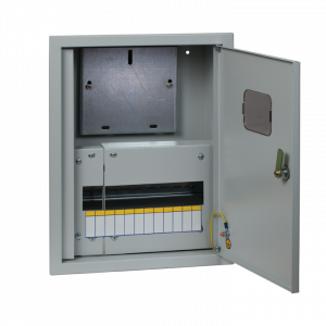 Щит металлический учетный встраиваемый 1фазный/12 модулей 440х340х160 IP31 ЩРУВ 1/12  EKF