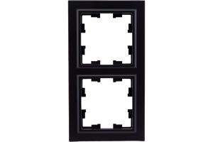 Рамка 2-я Черный Brite