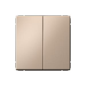 Выключатель 1-кл 10А С/У кнопочный Песочный ArtGallery