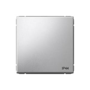 Переключатель 1-кл 10А С/У IP44 Алюминий ArtGallery Aqua