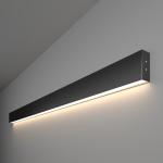 Декоративная подсветка односторонняя 128см 25W 4200K черная шагрень Elektrostandard