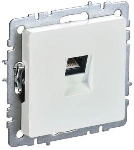 Розетка RJ45 кат.5Е С/У Жемчуг Brite