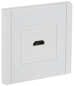 Розетка HDMI С/У Белый Forte&Piano