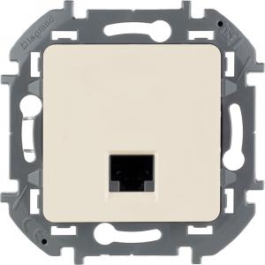 Информационная розетка RJ 45 - категория 6 - UTP Слоновая кость Legrand INSPIRIA