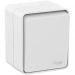 Выключатель 1-кл 10А О/У Белый AtlasDesign Profi54