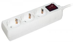 Удлинитель У03К 3 гн. 3 м. 16А з/к выкл IEK