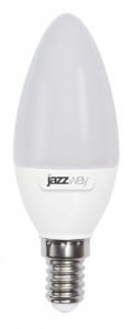 Лампа светодиодная PLED- SP C37  7w 5000K E14  560Lm 230/50  Jazzway