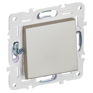 Переключатель 1-кл 10А С/У перекрестный Шампань Skandy
