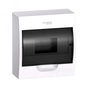 Щит пластиковый распределительный навесной 8 модулей IP40 прозрачная дверь ЩРН-П 8  City9 Box