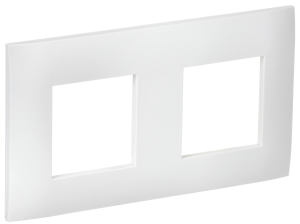Рамка 2-я Арктический белый Skandy