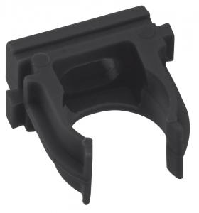 Крепеж-клипса для гофротрубы черная Д-16мм (10шт) EKF Plast PROxima