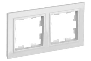 Рамка 2-я Белый Brite