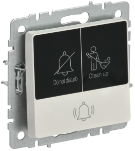 Кнопка звонка для отелей с индикатором Жемчуг Brite