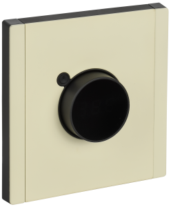 Термостат для теплого пола с электронным индикатором Металл серый сланец Forte&Piano