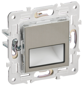 Подсветка LED встраиваемая Металл Никель Skandy