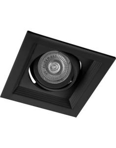 Светильник встраиваемый DLT201 потолочный MR16 G5.3 черный Feron