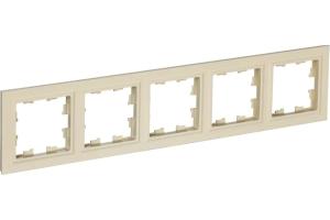 Рамка 5-я Бежевый Brite