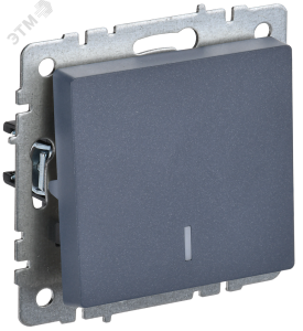 Выключатель 1-кл 10А С/У с индикатором Маренго Brite