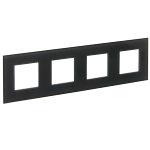 Рамка 4-я Стекло Графит Skandy