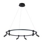 Подвесная люстра Ring A2186SP-1BK Arte Lamp