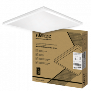 Панель сд унив ДВО-02-EMERGENCY 4065-ОПАЛ 40Вт 6500K 595х595х25мм NEOX