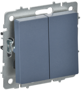 Переключатель 2-кл 10А перекрестный Маренго Brite