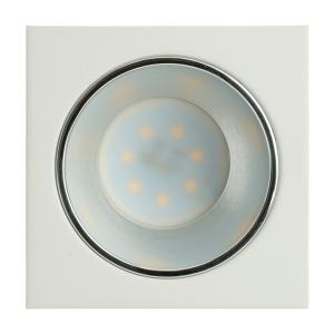 Светильник встраиваемый  DL3112 потолочный MR16 G5.3 белый + хром Feron