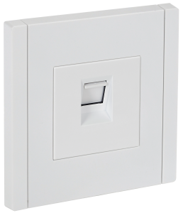 Розетка RJ45 кат.5Е С/У Белый Forte&Piano