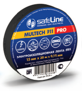 Изолента черная Safeline 19/20