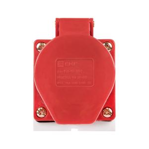 Розетка 114 3Р+РЕ 16А 380  IP 44 EKF
