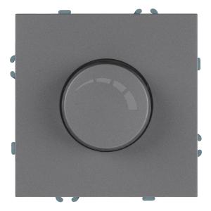 Диммер 500Вт С/У Платиново-серый Эмили