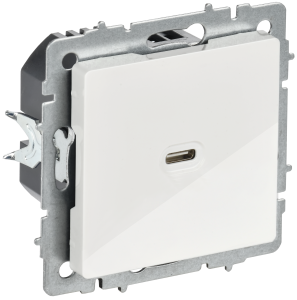 Розетка USB С 65Вт С/У Белый Brite