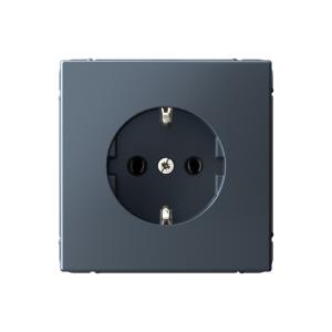 Розетка 1-м 16А С/У З/К Грифель ArtGallery