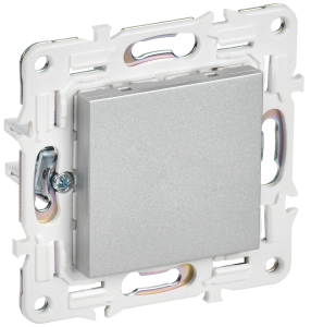 Заглушка c суппортом Серебряный Skandy