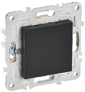 Заглушка c суппортом Черный Skandy