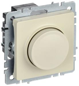 Диммер 600Вт С/У Бежевый Brite