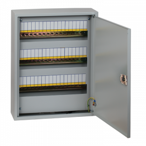 Щит металлический распределительный навесной 480х400х120 54 модуля IP31 ЩРН-54 EKF