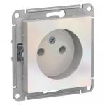 Розетка 1-м 16А С/У Жемчуг AtlasDesign