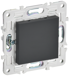 Заглушка c суппортом Графит Skandy