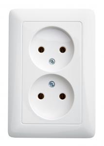 Хит Розетка 2м RS16-235-B СУ без З/К без З/П 16А