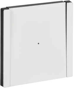 Выключатель 1-кл 10А С/У с индикатором Металл Белый Forte&Piano